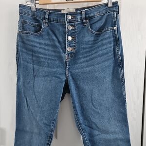 Everlane Button Fly Ankle Jeans Size 30